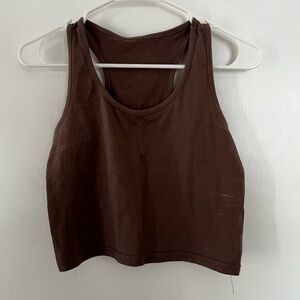 Set of 2: Black & Brown Sleeveless Women's Tops